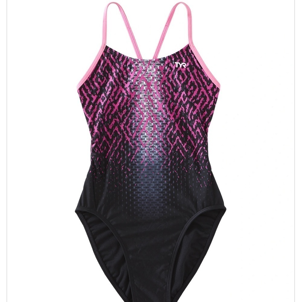 TYR Odyseey Diamond Fit swim suit Girls